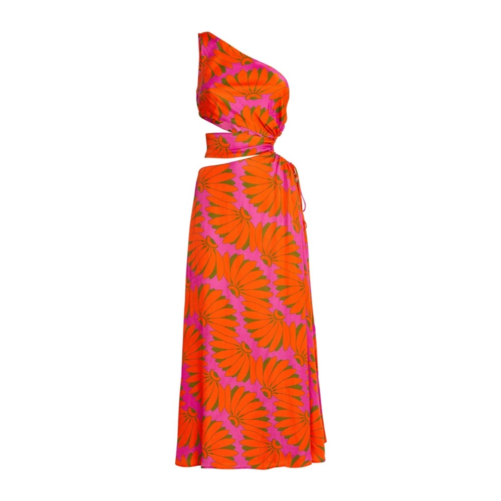 Farm Rio | Cut-Out Copacabana Midi Dress | XS